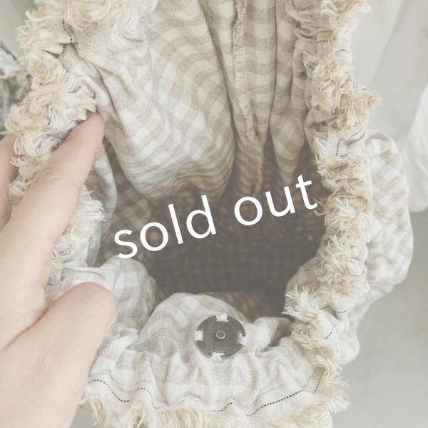 画像6: sukekiyo/スケキヨのぽわん巾着バッグ (6)