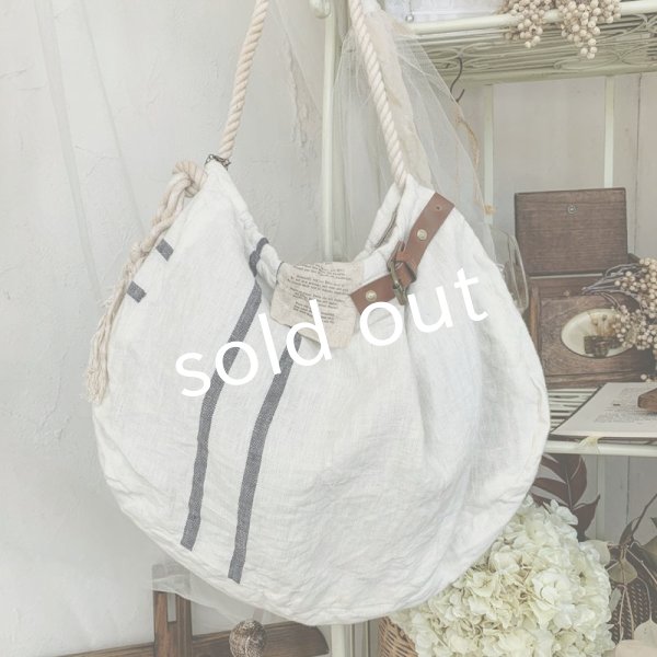 画像6: sukekiyo/スケキヨの蒼ラインショルダーバッグ (6)