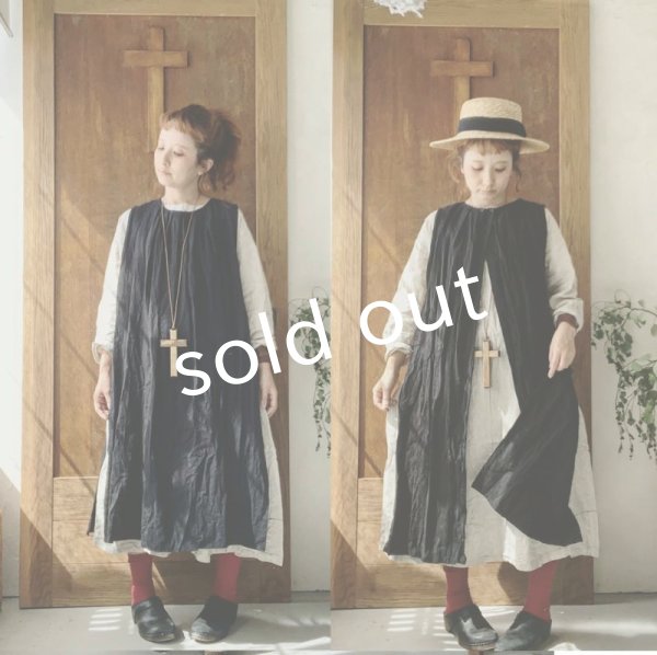 画像8: MARCHE' DE SOEUR/ファーマーズタブリエ・生成り (8)