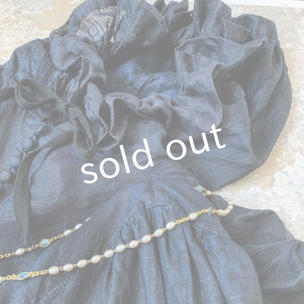 画像5: HALLELUJAH/Robe Medievale a Capuche 中世のフードローブ・indigo (5)