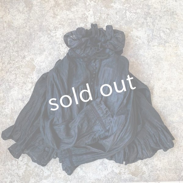 画像6: HALLELUJAH/Robe Medievale a Capuche 中世のフードローブ・indigo (6)