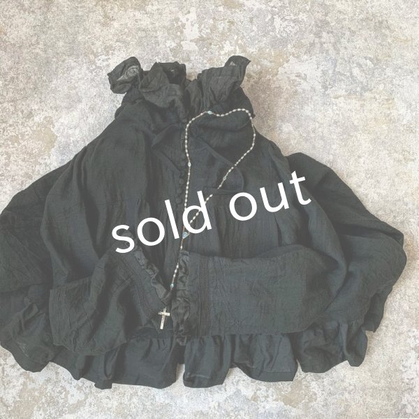 画像6: HALLELUJAH/Robe Medievale a Capuche 中世のフードローブ・black (6)