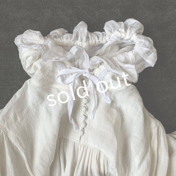 画像10: HALLELUJAH/Robe Medievale a Capuche 中世のフードローブ・off-white (10)