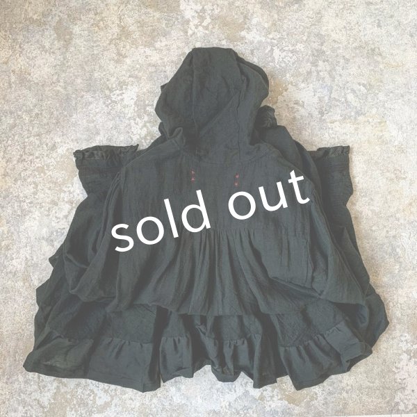 画像9: HALLELUJAH/Robe Medievale a Capuche 中世のフードローブ・black (9)