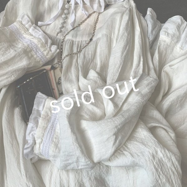 画像8: HALLELUJAH/Robe Medievale a Capuche 中世のフードローブ・off-white (8)