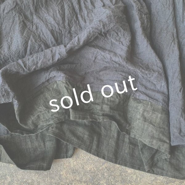 画像11: 【当店限定】HALLELUJAH/1980's Robe de Berger 羊飼いのローブ・ink black×charcoal (11)