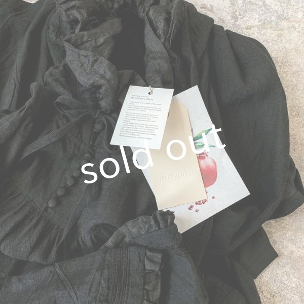 画像2: HALLELUJAH/Robe Medievale a Capuche 中世のフードローブ・black (2)