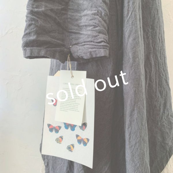 画像6: 当店限定 HALLELUJAH/1930's Robe・ink black×flax (6)