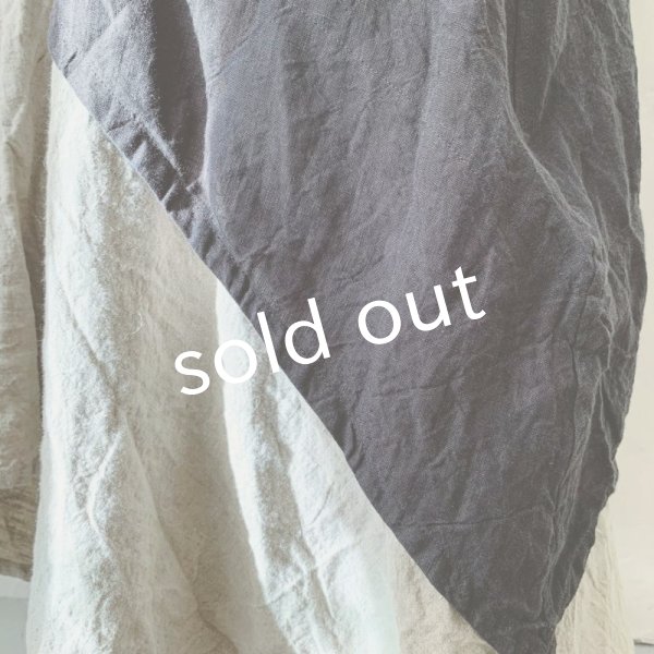 画像8: 当店限定 HALLELUJAH/1930's Robe・ink black×flax (8)