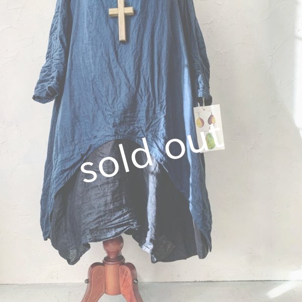 画像7: 当店限定 HALLELUJAH/1930's Robe・indigo×dark navy (7)