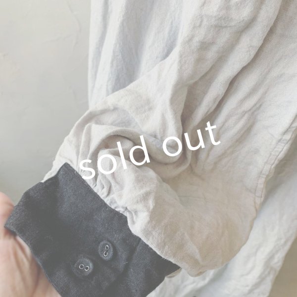 画像7: 当店限定 HALLELUJAH／羊飼いのノマドドレス・Light Gray×Black (7)