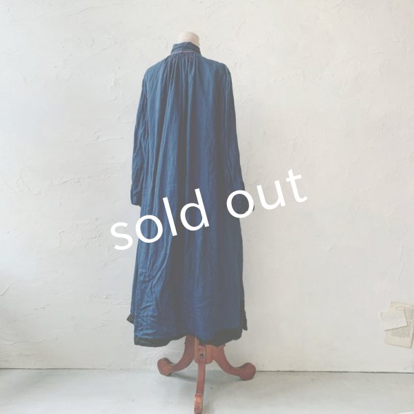 画像8: 当店限定 HALLELUJAH／羊飼いのノマドドレス・Indigo×Black (8)