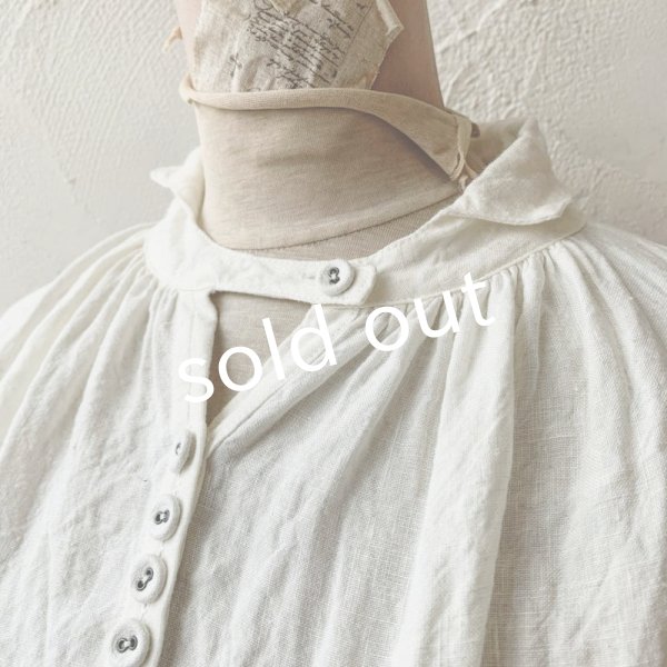 画像5: 当店限定 HALLELUJAH／羊飼いのノマドドレス・Off White×Black (5)