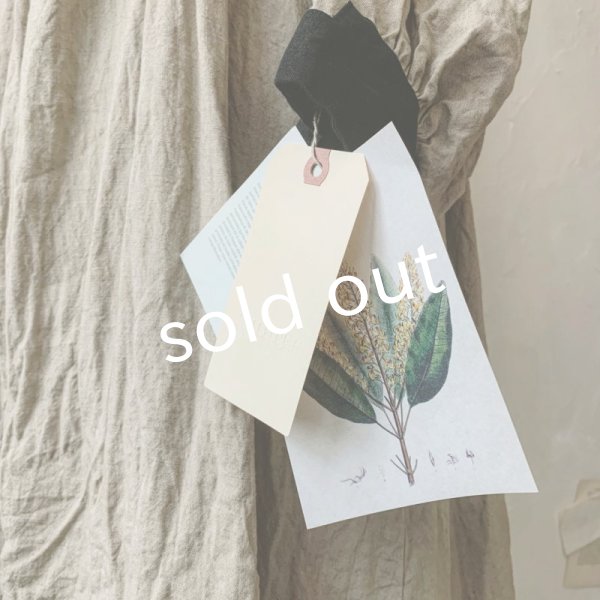 画像12: 当店限定 HALLELUJAH／羊飼いのノマドドレス・Sand Baige×Black (12)