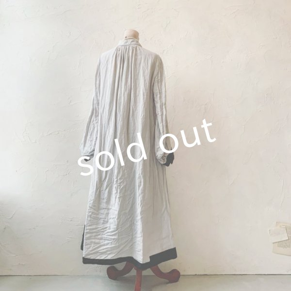 画像8: 当店限定 HALLELUJAH／羊飼いのノマドドレス・Light Gray×Black (8)