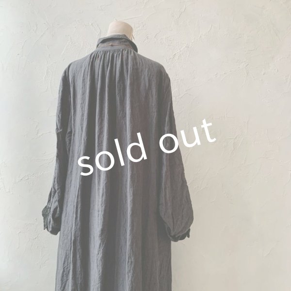 画像9: 当店限定 HALLELUJAH／羊飼いのノマドドレス・Ink Black×Black (9)