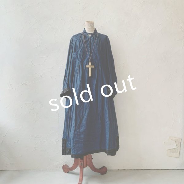 画像4: 当店限定 HALLELUJAH／羊飼いのノマドドレス・Indigo×Black (4)