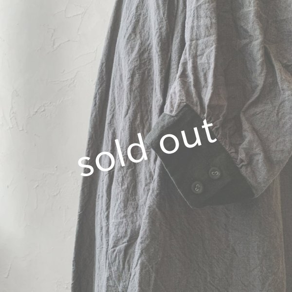 画像7: 当店限定 HALLELUJAH／羊飼いのノマドドレス・Ink Black×Black (7)