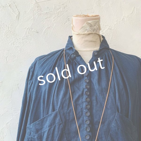 画像5: 当店限定 HALLELUJAH／羊飼いのノマドドレス・Indigo×Black (5)