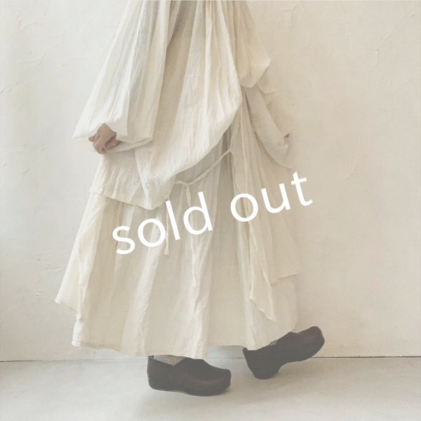 画像14: MARCHE' DE SOEUR／教会のスカート・アンティークミルク×ミルク (14)