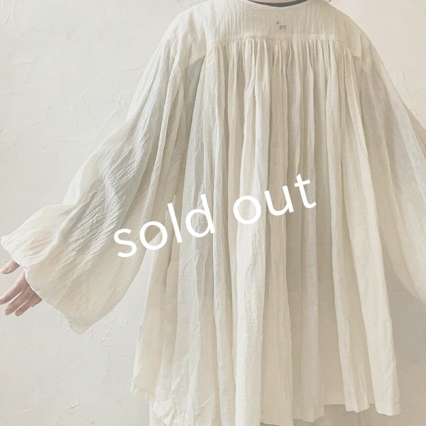 画像19: MARCHE' DE SOEUR／教会のチュニックブラウス・アンティークミルク (19)