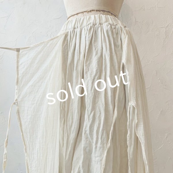 画像6: MARCHE' DE SOEUR／教会のスカート・アンティークミルク×ミルク (6)