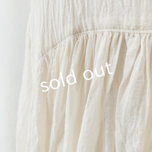 画像10: MARCHE' DE SOEUR／教会のチュニックブラウス・アンティークミルク (10)