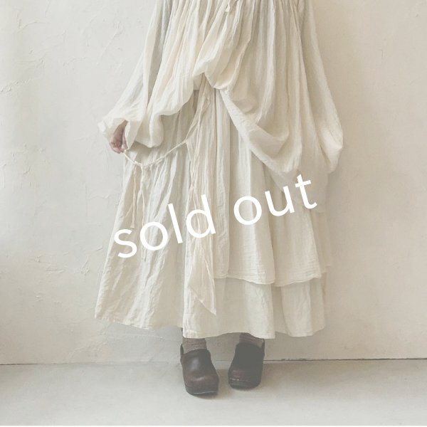 画像13: MARCHE' DE SOEUR／教会のスカート・アンティークミルク×ミルク (13)