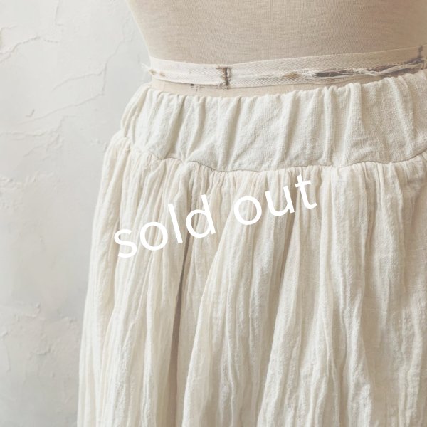画像8: MARCHE' DE SOEUR／教会のスカート・アンティークミルク×ミルク (8)