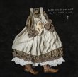 画像6: mifumi／wideジュノーぺちぱんつ・黒にベージュ刺繍 (6)