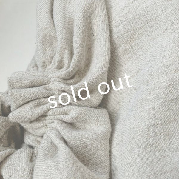 画像5: mifumi／フリルのpuffマーガレット・生成り (5)