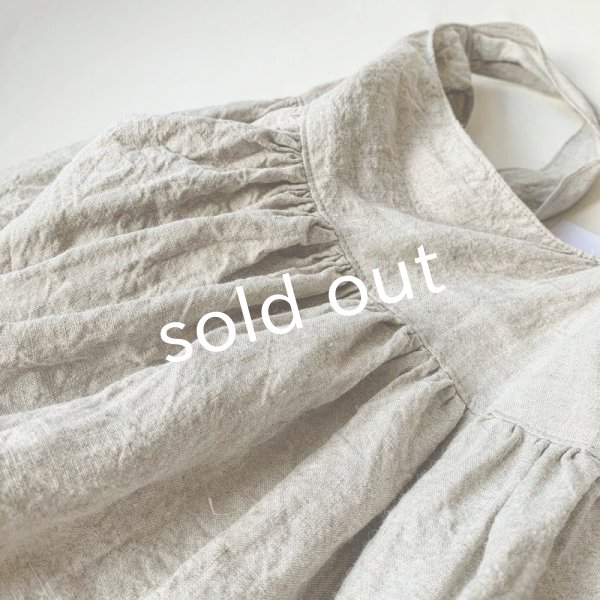 画像4: mifumi／コケットキャミワンピース・生成り (4)