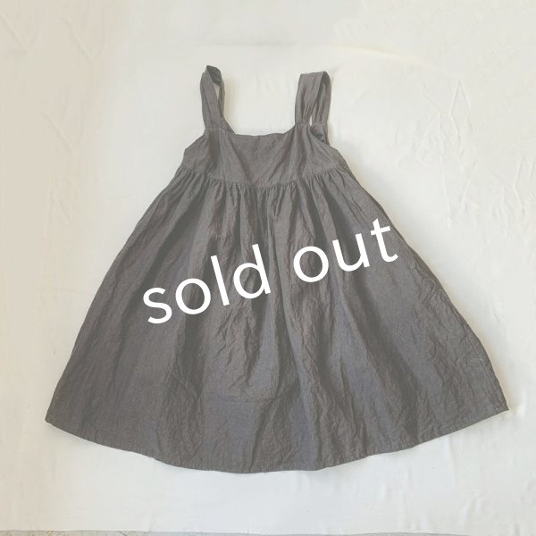 画像5: mifumi／コケットキャミワンピース・こげ茶 (5)