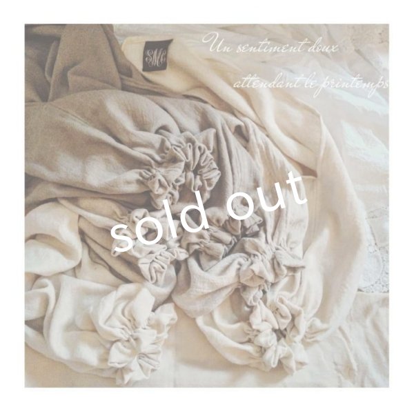 画像7: mifumi／フリルのpuffマーガレット・生成り (7)