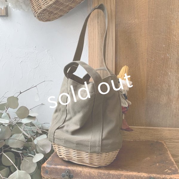 画像8: sukekiyo/赤チェックスケキヨと豆キヨのバッグ (8)