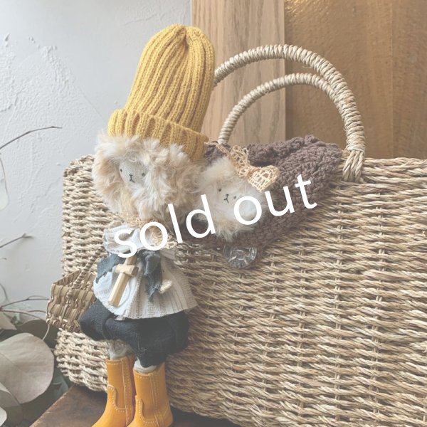 画像3: sukekiyo/ミモザカラーなスケキヨのかごバッグ (3)