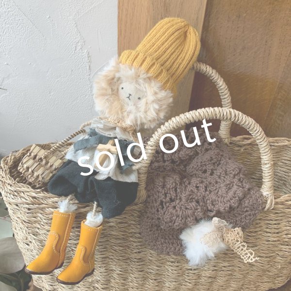 画像4: sukekiyo/ミモザカラーなスケキヨのかごバッグ (4)