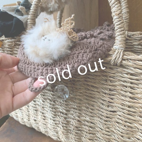 画像9: sukekiyo/ミモザカラーなスケキヨのかごバッグ (9)