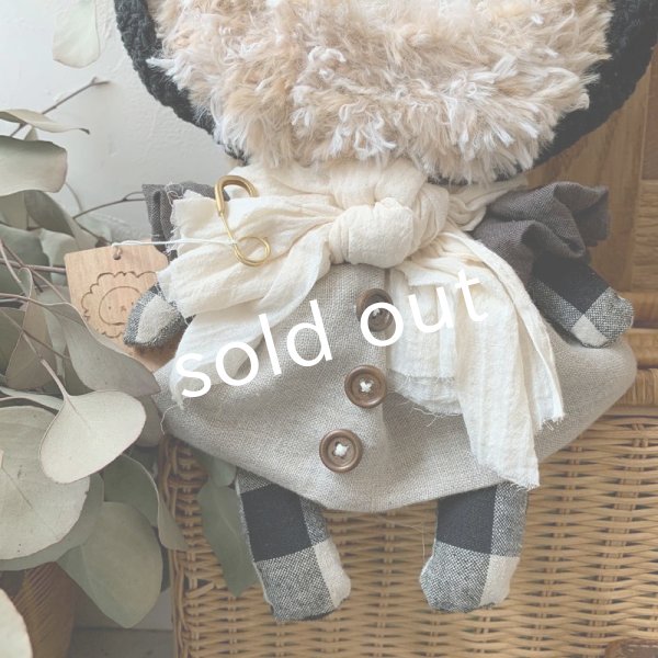 画像4: sukekiyo/黒の手編みターバンスケキヨ (4)