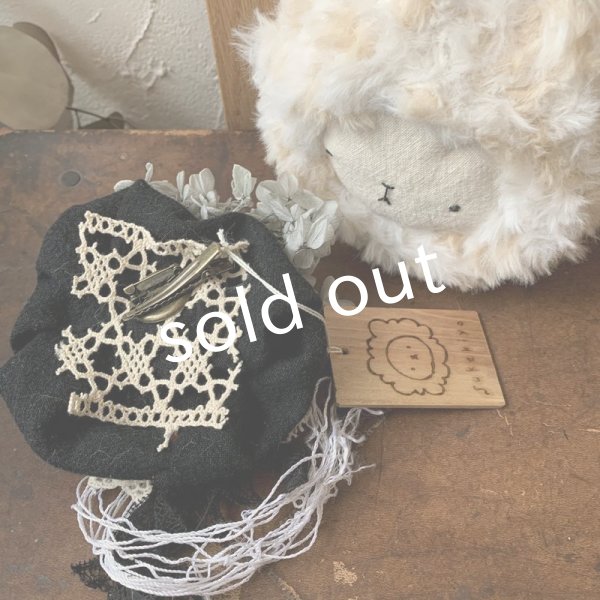 画像6: sukekiyo/プリザーブドとアンティークレースのコサージュキヨ・I (6)