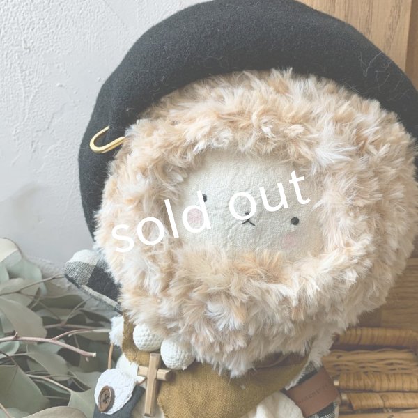 画像2: sukekiyo/黒のベレー帽スケキヨ (2)
