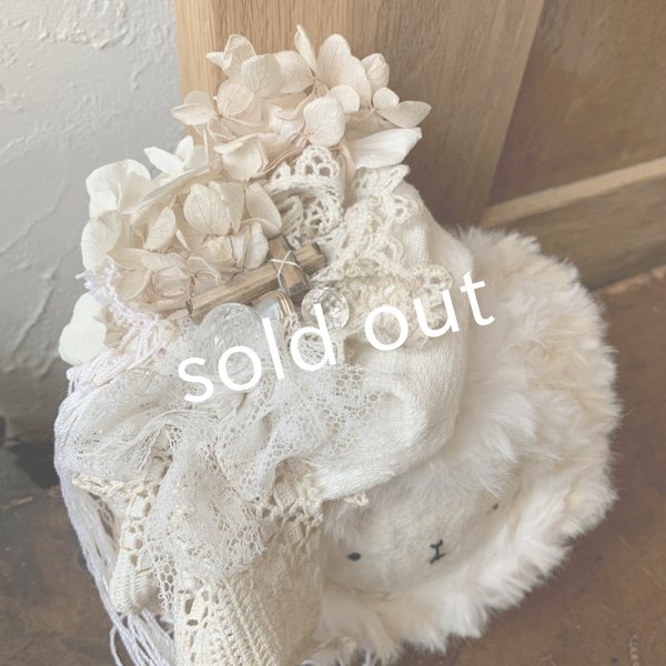 画像4: sukekiyo/プリザーブドとアンティークレースのコサージュキヨ・E (4)