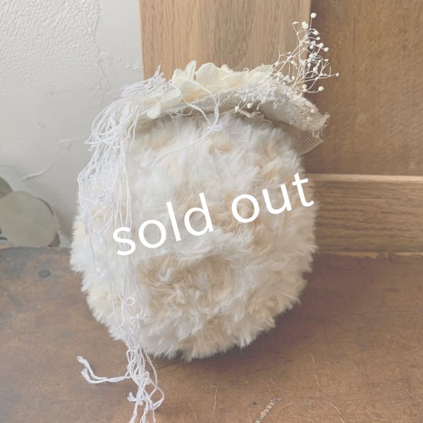 画像6: sukekiyo/プリザーブドとアンティークレースのコサージュキヨ・G (6)