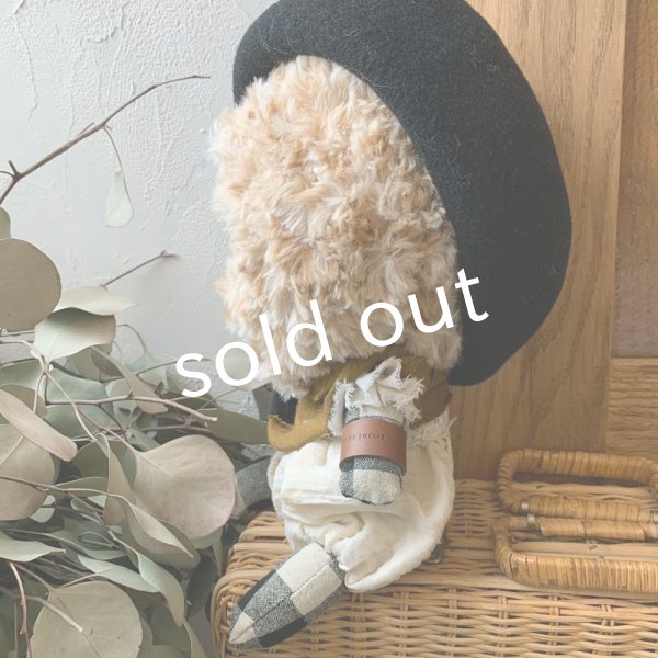 画像3: sukekiyo/黒のベレー帽スケキヨ (3)