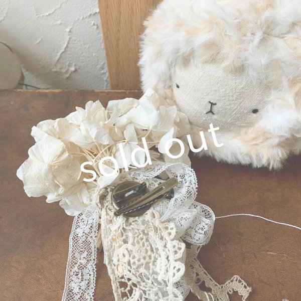 画像6: sukekiyo/プリザーブドとアンティークレースのコサージュキヨ・B (6)