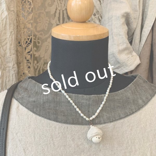 画像4: sukekiyo/スケキノコの天然パールネックレス (4)