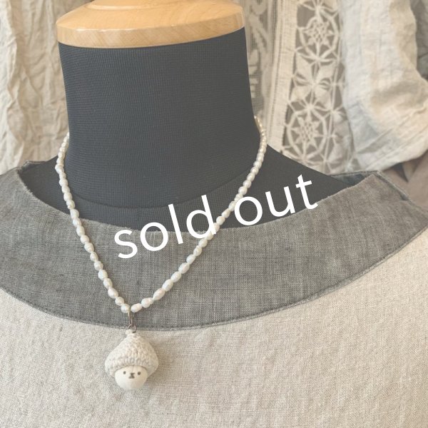 画像5: sukekiyo/スケキノコの天然パールネックレス (5)