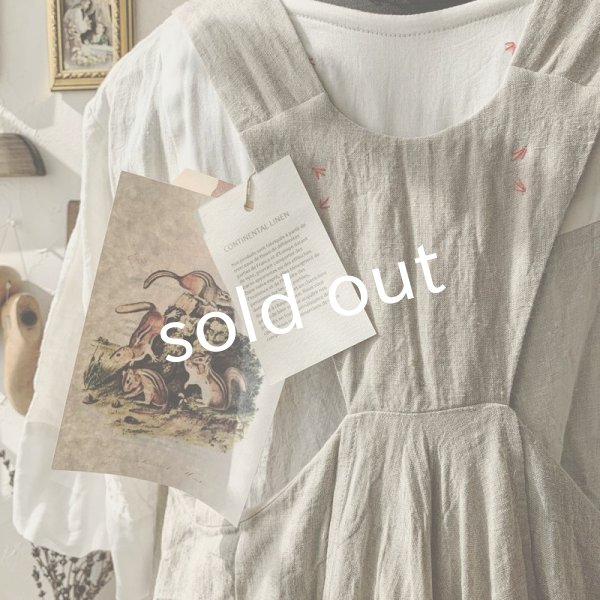 画像9: HALLELUJAH／Robe Agriculteur Russe ロシアンファーマーローブ・flax (9)