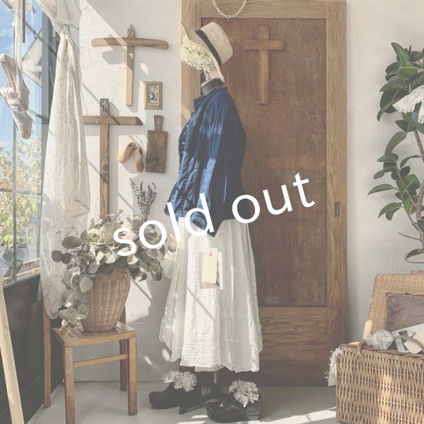 画像11: HALLELUJAH/Victorian Veste ヴィクトリア時代のジャケット・indigo (11)