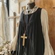 画像4: HALLELUJAH／Robe Agriculteur Russe ロシアンファーマーローブ・black (4)